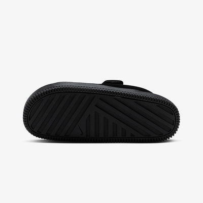 Nike | CALM SANDALS  { BLACK/BLACK-BLACK