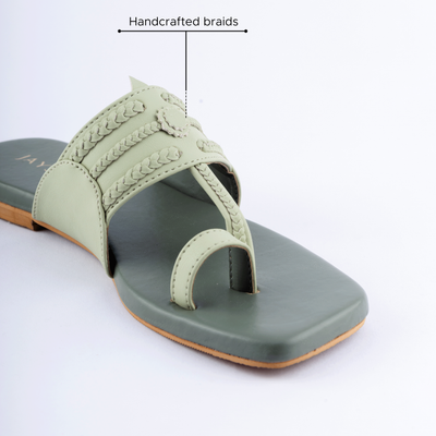 Pale Leaf Kolha Flats