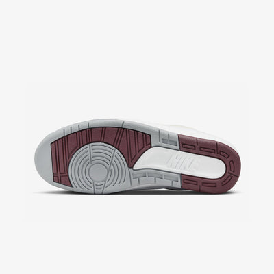 Jordan | AIR JORDAN 2 RETRO LOW  { WHITE/CHERRYWOOD RED-LT STEEL GREY