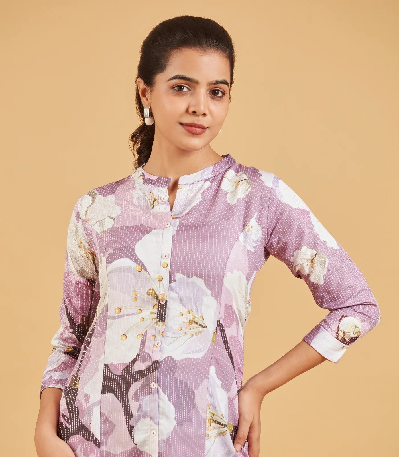 Lavender Short Top