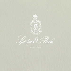SPORTY & RICH | VENDOME SWEATPANT { SAGE/WHITE
