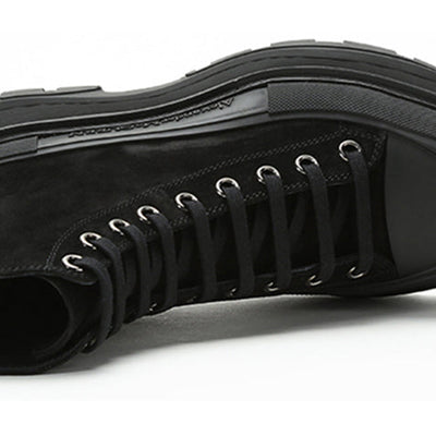 Alexander Mcqueen Tread Slick Boot Triple Black