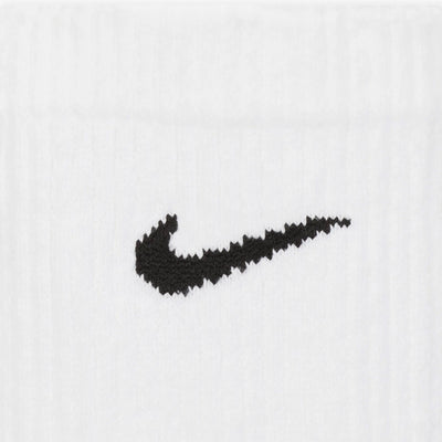 NIKE | EVERYDAY PLUS CUSHIONED { WHITE/BLACK