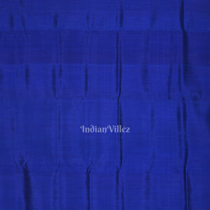 Indigo Blue Pasapali Border Odisha Ikat Contemporary Silk Saree