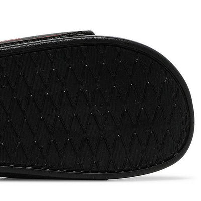 adidas Adilette Comfort Slides 424 Arsenal FC Black Scarlet