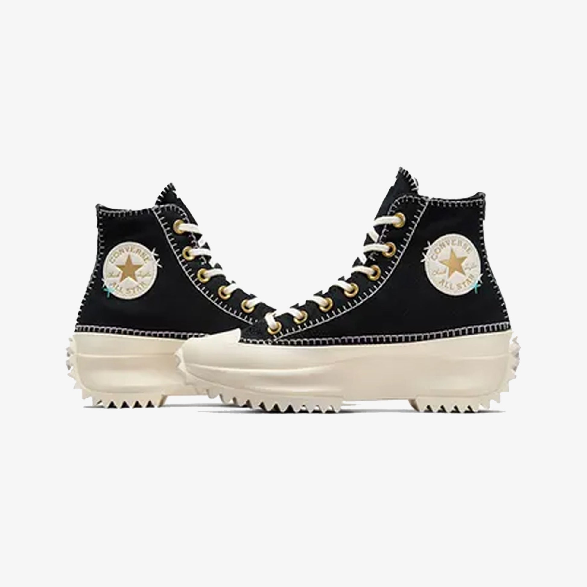 Converse | RUN STAR HIKE PLATFORM CRAFTED STITCHING { BLACK