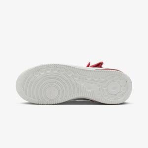 Nike | AIR FORCE 1 MID EVO  { SUMMIT WHITE/UNIVERSITY RED-SUMMIT WHITE