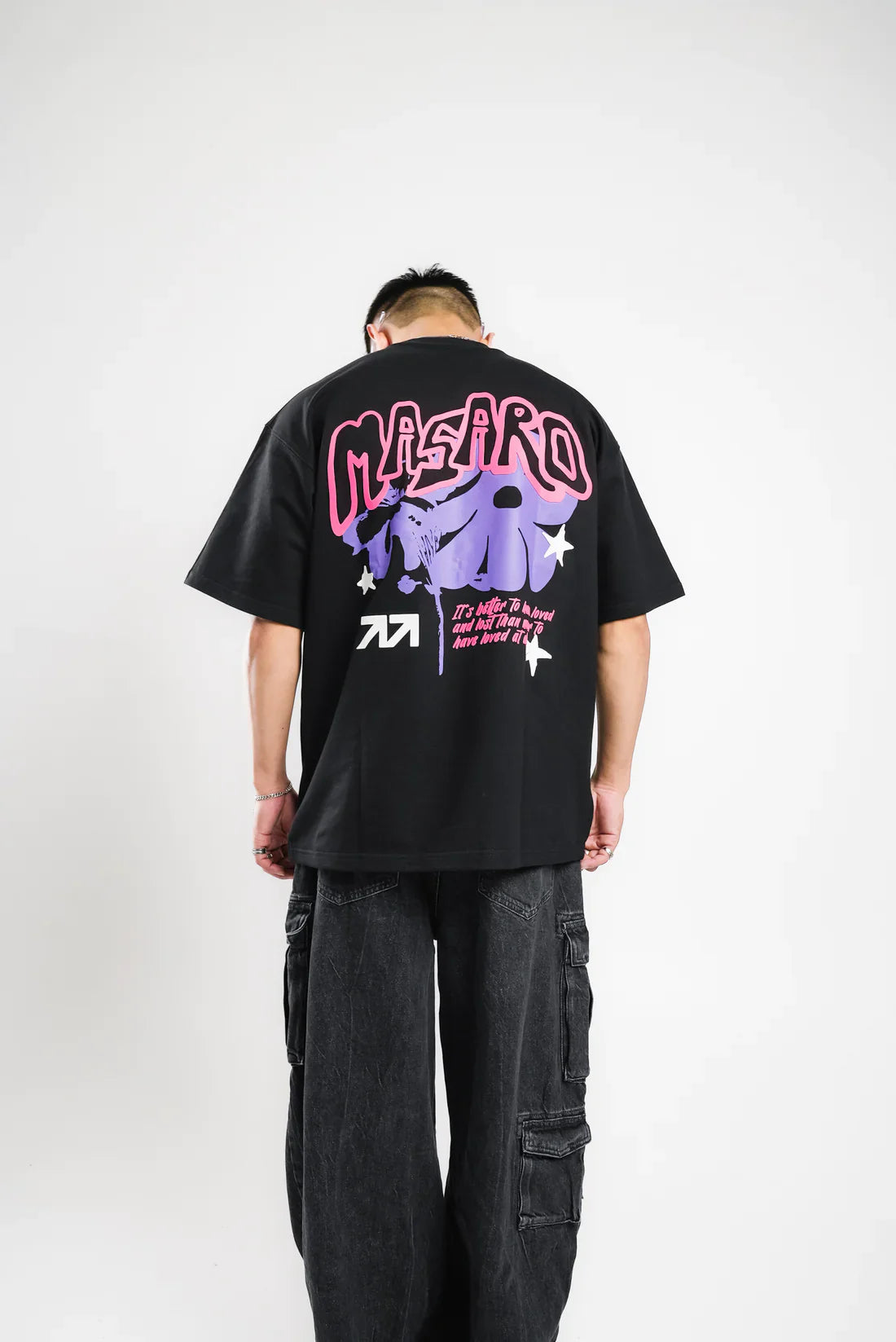 MASARO LOVED & LOST T-SHIRT BLACK