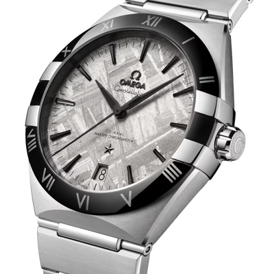 Omega Constellation Grey Dial Women 41mm