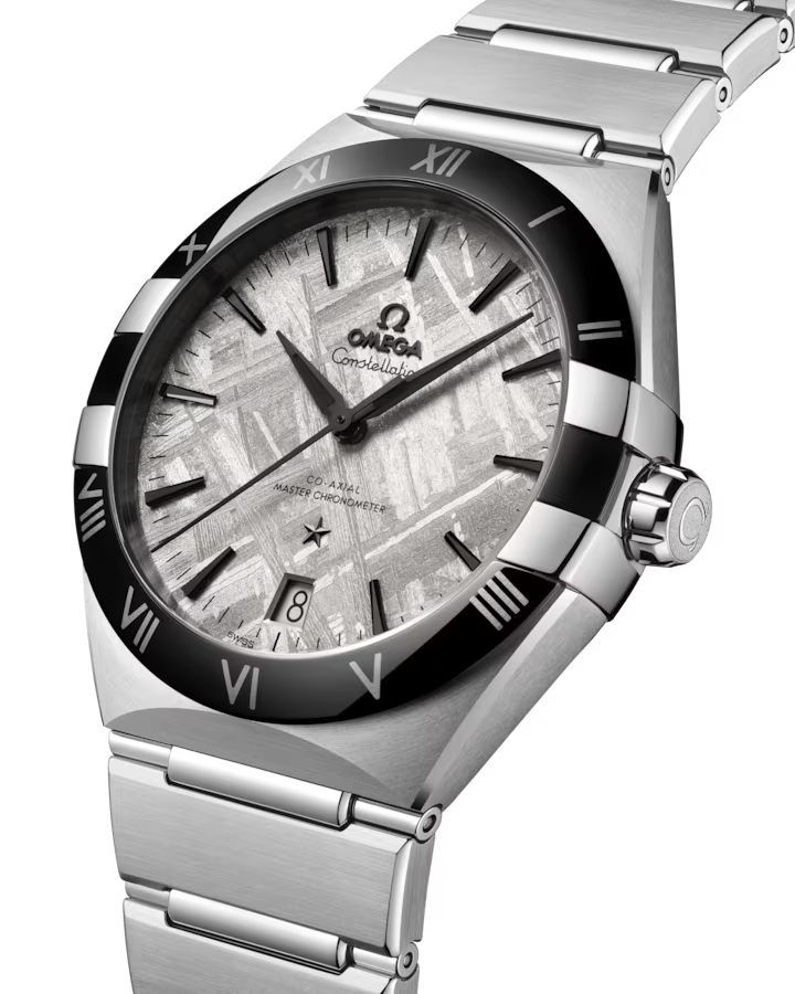 Omega Constellation Grey Dial Women 41mm
