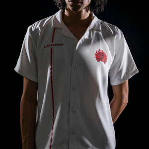 REDLINE RUSH BOWLING SHIRT ( WHITE )