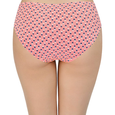 100% Cotton Bikini Panty Pack (Pack of 3) - D010 - Multi