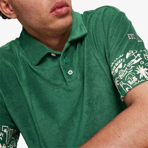 PUMA | THE FAIRGROUNDS TERRY BASKETBALL POLO { VINE