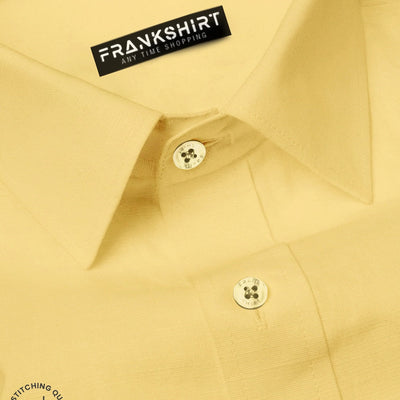 Pack of 2 Cotton Shirt for Man (Maroon and Lemon)