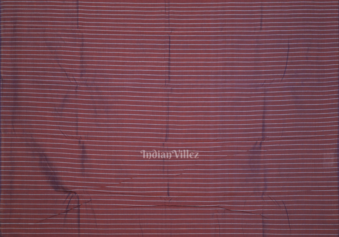 Purple Dual Tone Tribal Theme Odisha Ikat Sambalpuri Cotton Saree