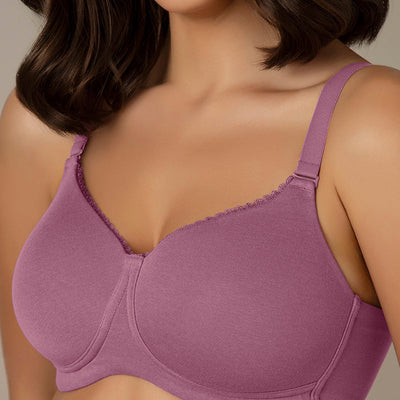 Essential Padded Wirefree Bra - Mellow Mauve
