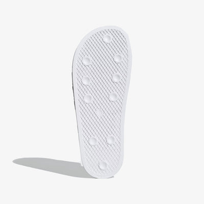 Adidas | ADILETTE  { WHITE