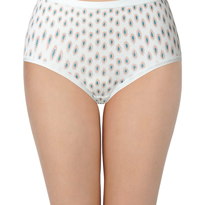Printed Full Brief Panty (Pack of 3) - C515