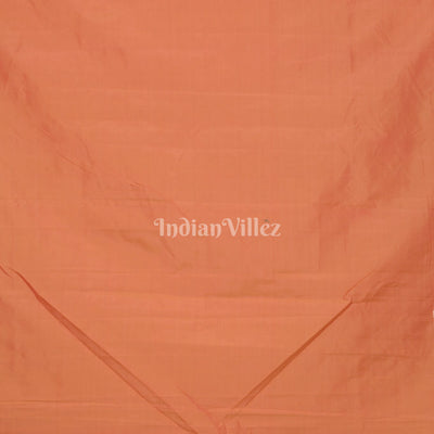 Red Radha Krishna Raasleela  Hand-Painted Pattachitra Saree