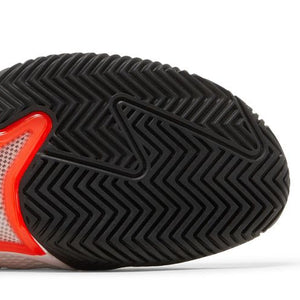 adidas Barricade White Black Solar Red