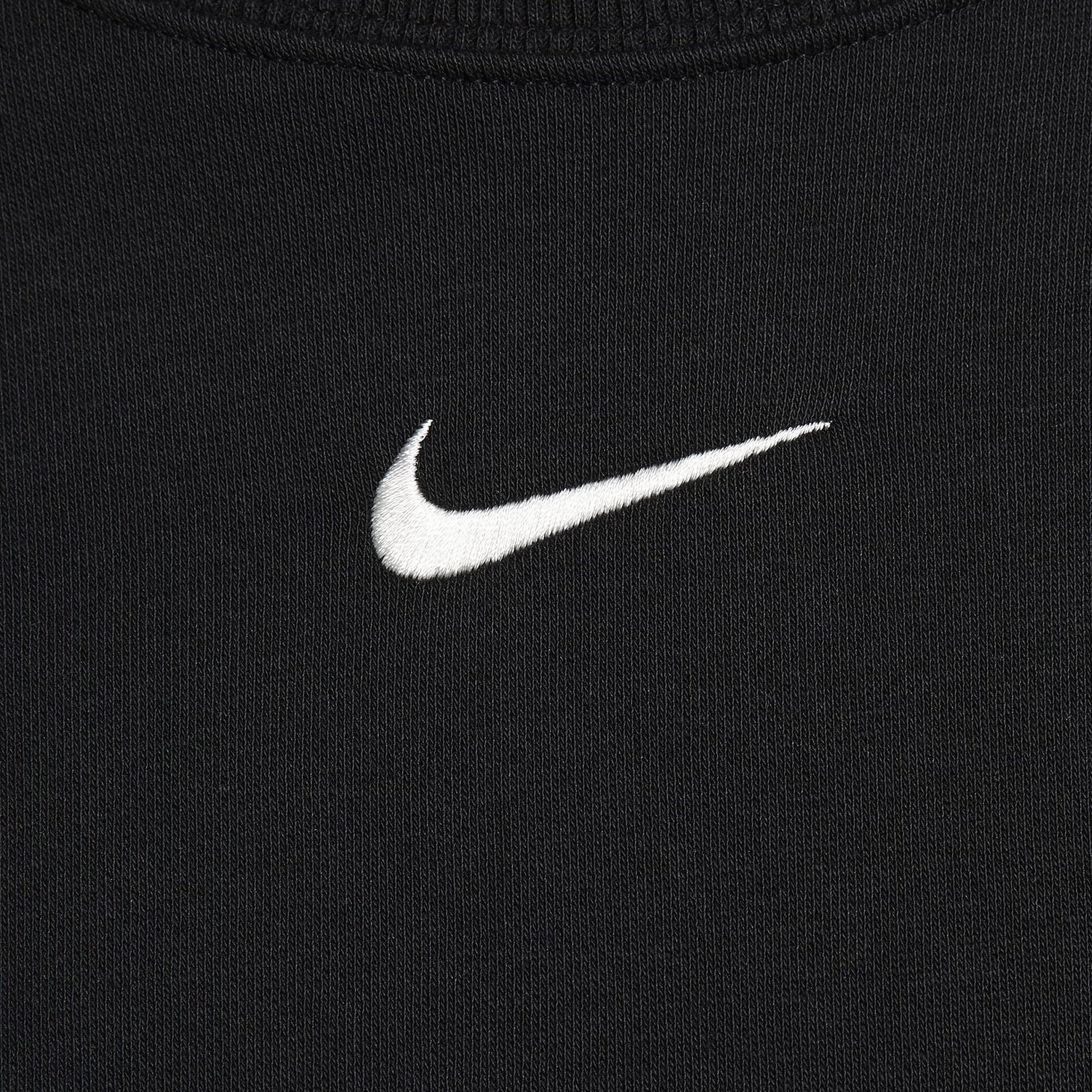 Nike | SPORTSWEAR PHOENIX FLEECE CREW-NECK TERRY  { BLACK/SAIL