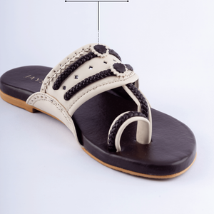 Hickory Cream Kolha Flats