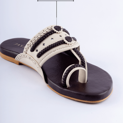 Hickory Cream Kolha Flats
