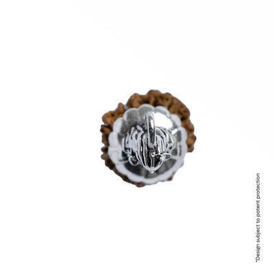 Adiyogi Pendant (9 Mukhi Nepali Rudraksha) With Chain