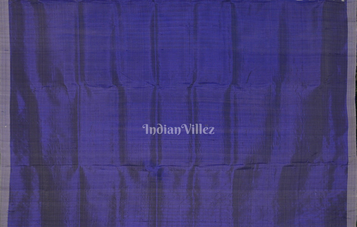 Blue Pasapali Odisha Ikat Designer Contemporary Silk Saree