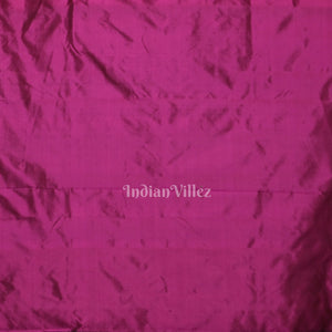 Exclusive Purple Wine Peacock Butti Paithani Silk Saree