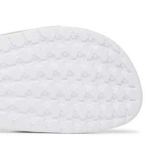 adidas Adilette Boost Slides White Black Stripes