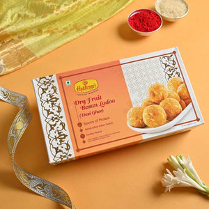 Rakhi Gift for Sister - Peace Lily with Best Sister Momento and Besan Laddo