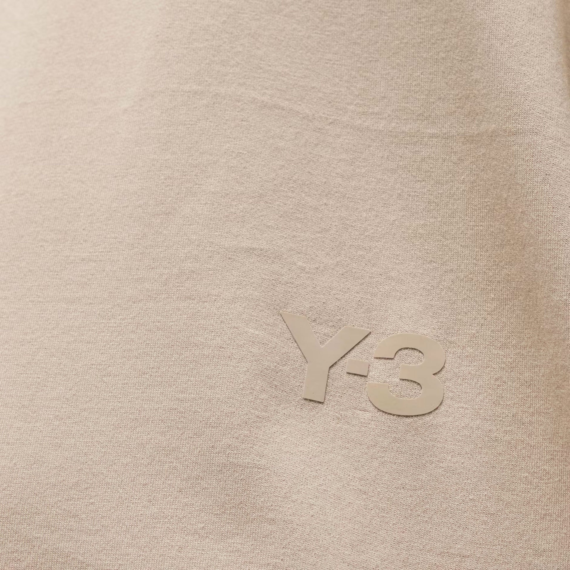 Y-3 | BOXY SHORT SLEEVE TEE { CLAY BROWN