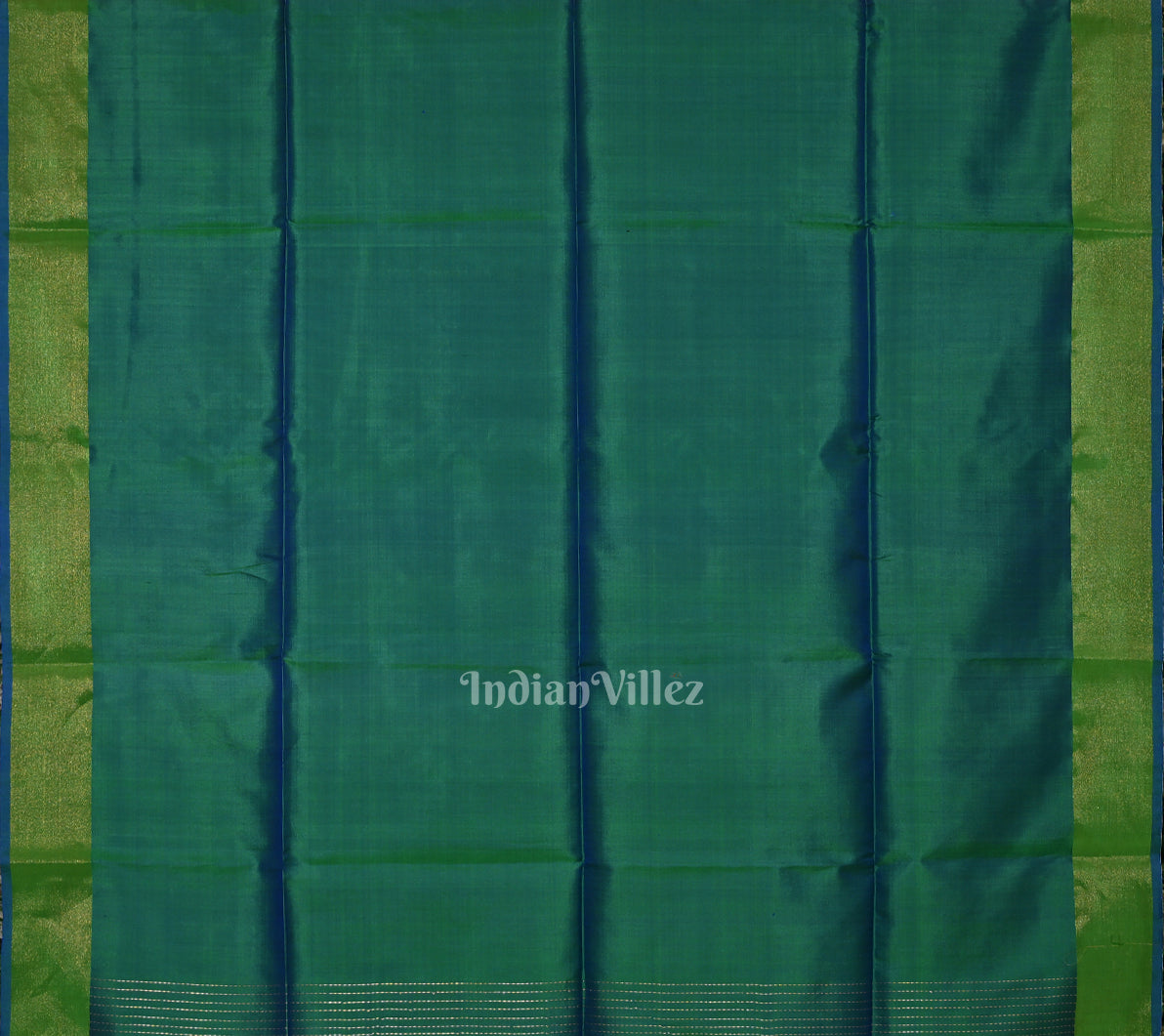 Purple Green Pure Bishnupuri Silk Saree