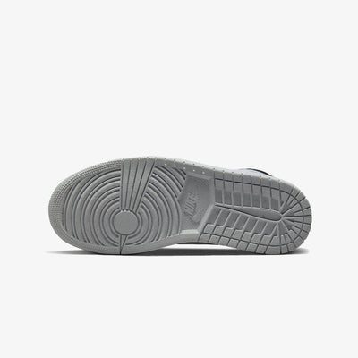 Jordan | AIR JORDAN 1 MID SE  { SAIL/BLACK-LT STEEL GREY
