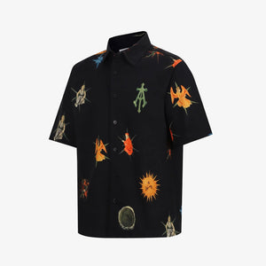 ALMOST GODS | ALCHEMICAL SYMBOL SHIRT { BLACK