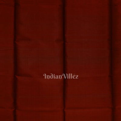 Musk Green With Red Dual Tone Pure Bishnupuri Silk Saree