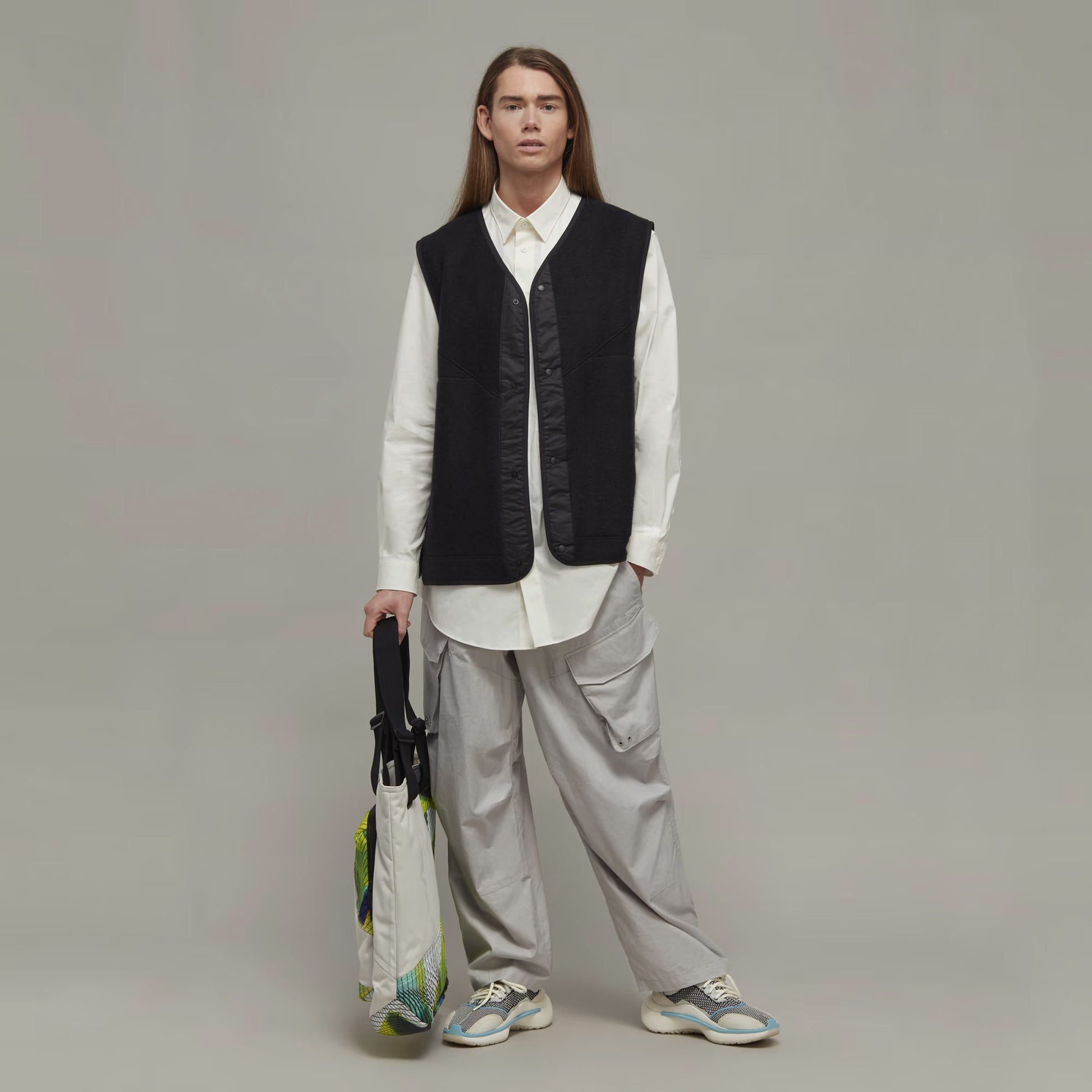 Y-3 | SHIRT  { OFF WHITE