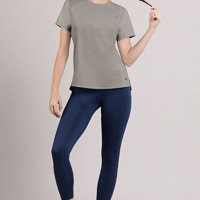 Energize Panelled Tights - Pageant Blue