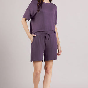 Serene Dream Shorts - Vintage Violet