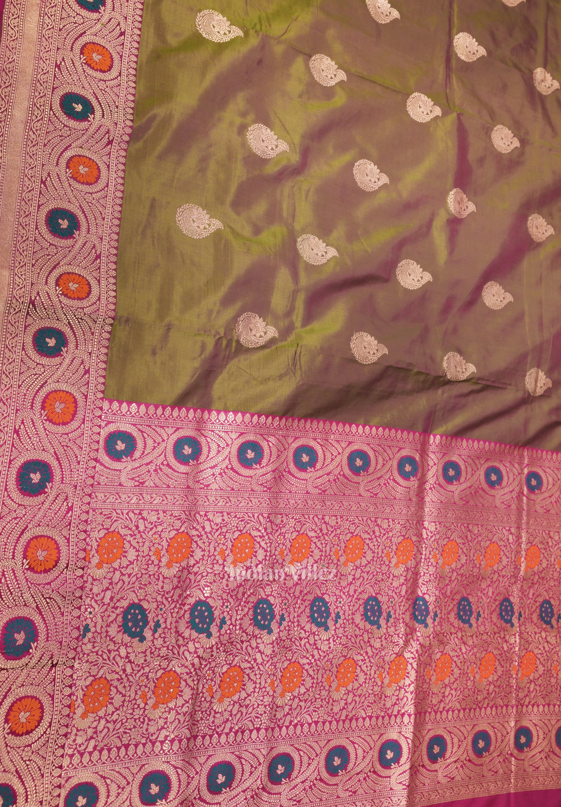 Designer Pure Banarasi Katan Silk Saree