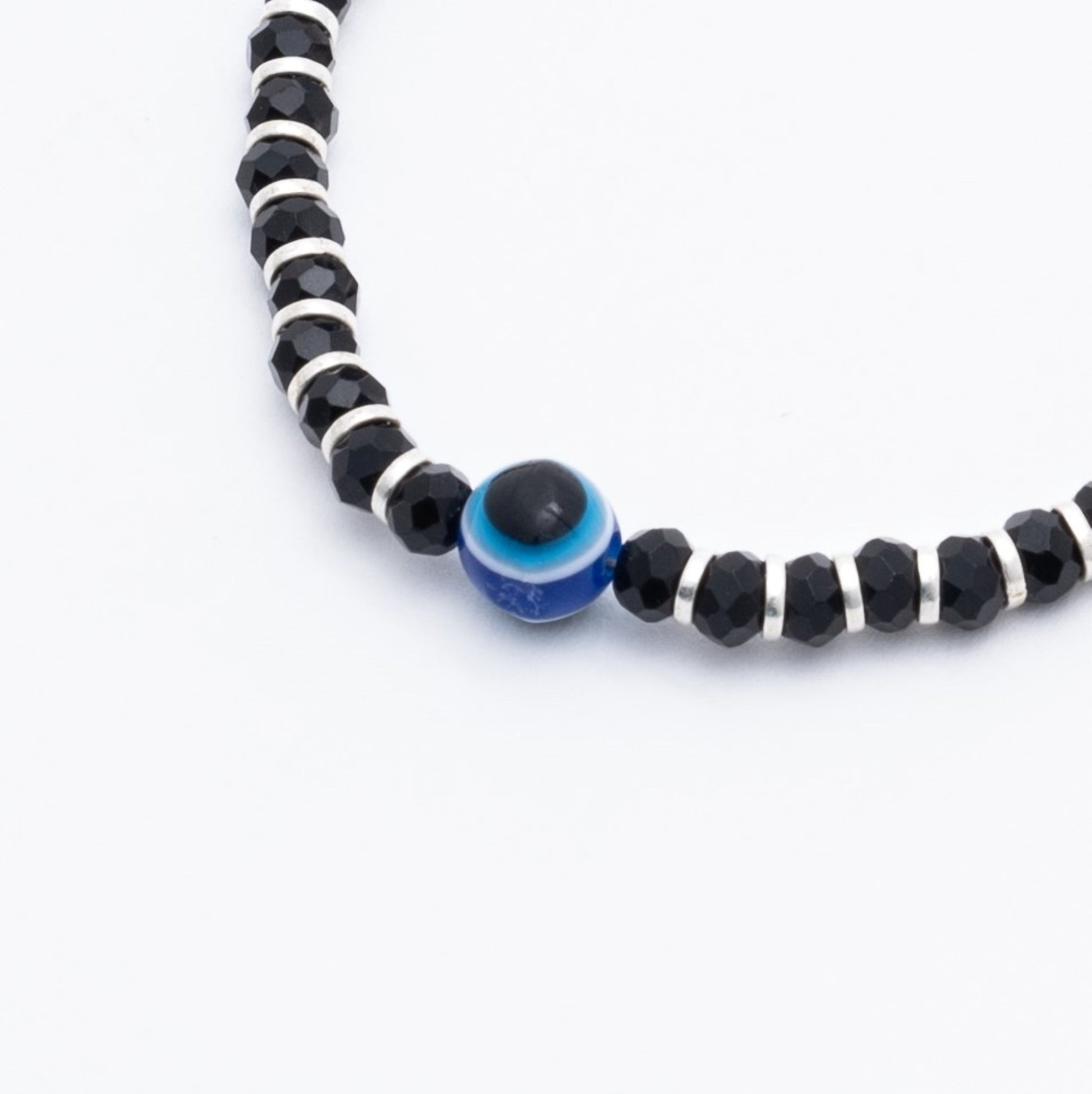 Real Evil Eye silver Anklets for women