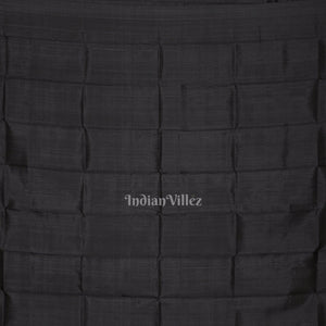 Black Kathiphera Odisha Ikat Khandua Silk Saree