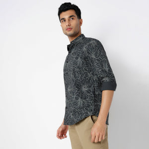 Printed Cotton Shirt