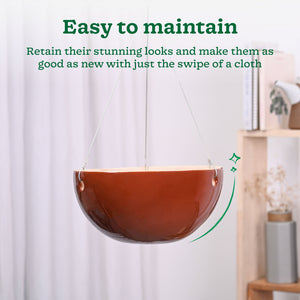 Hanging Ceramic Planters Petrichor Smite