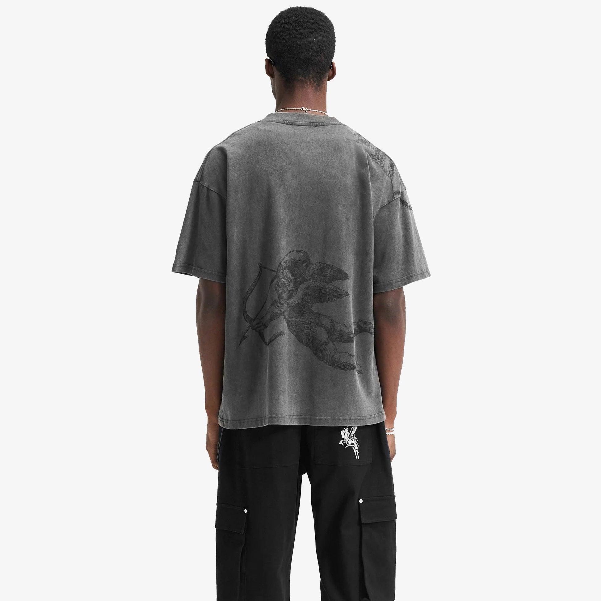 Represent | CHERUB ALL OVER T-SHIRT  { VINTAGE GREY