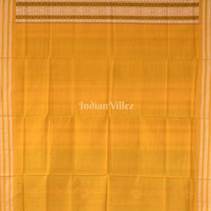 Blue Odisha Ikat Sambalpuri Pure Cotton Saree