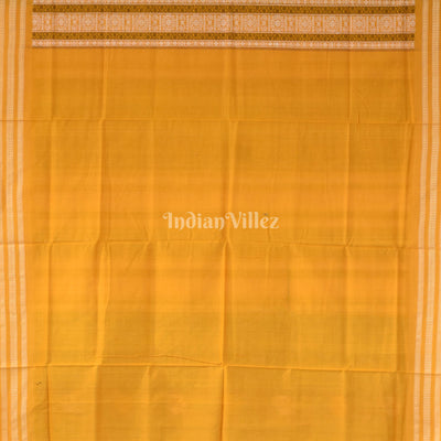 Blue Odisha Ikat Sambalpuri Pure Cotton Saree