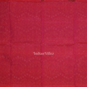 Black Pink Pochampally Ikat Sico (Silk & Cotton) Saree with Zari Border