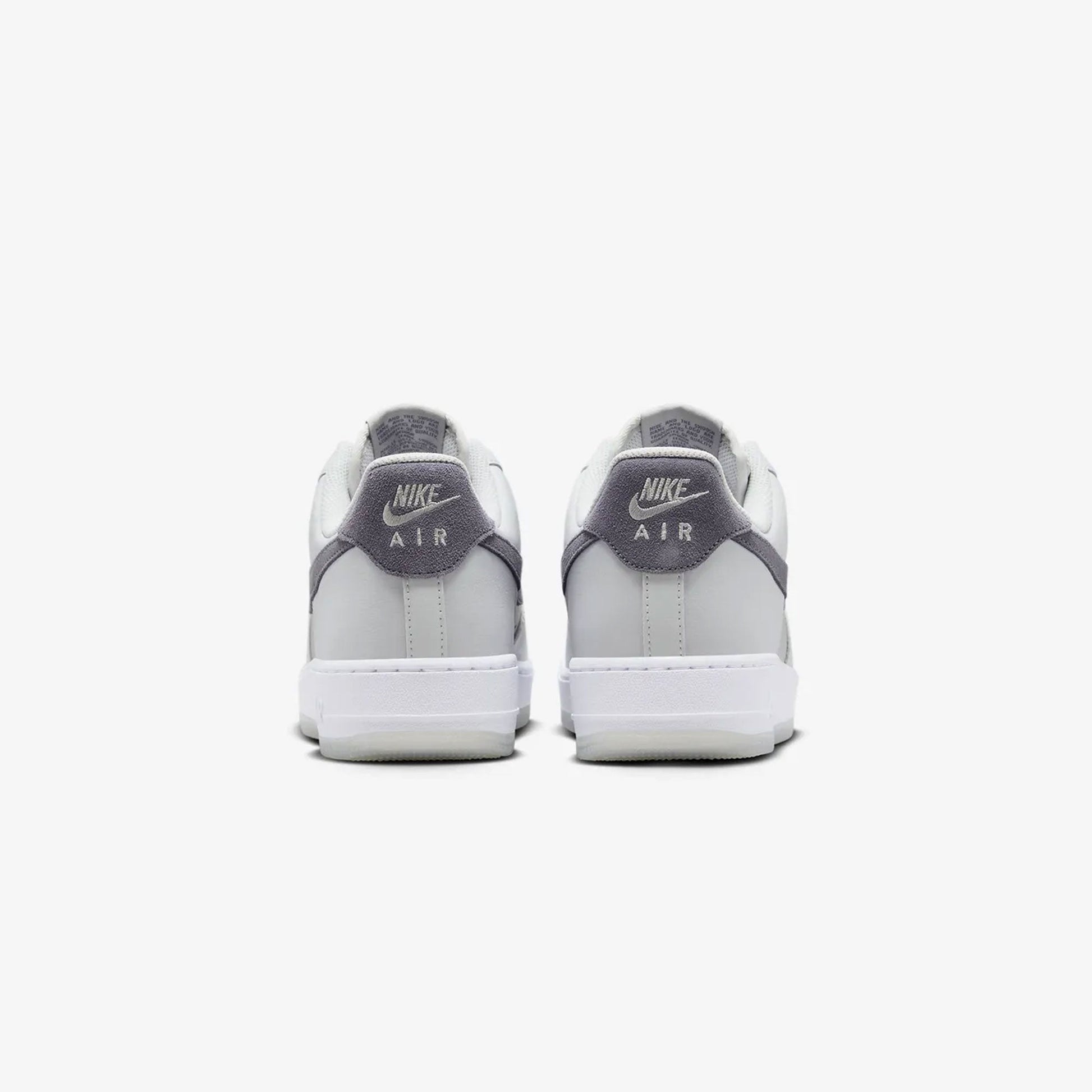 NIKE | AIR FORCE 1 '07 LV8 { PURE PLATINUM/LIGHT CARBON-WOLF GREY